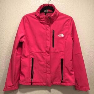 The North Face Summit Series Softshell Jacket Pink Women’s Medium Hiking Med
